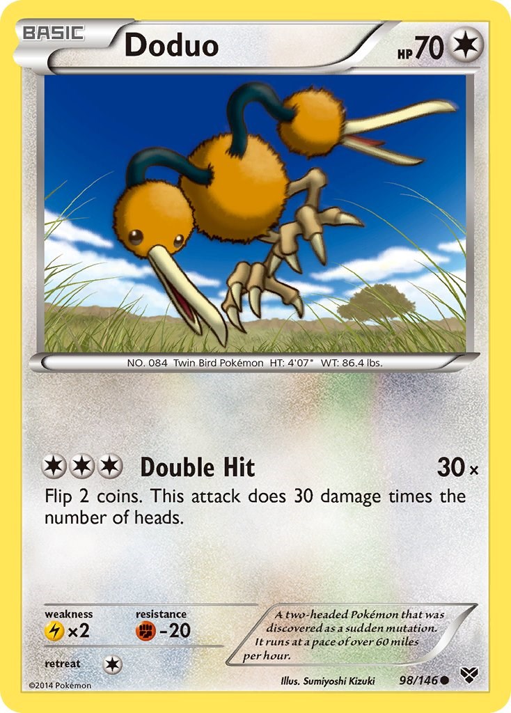 Doduo card artwork