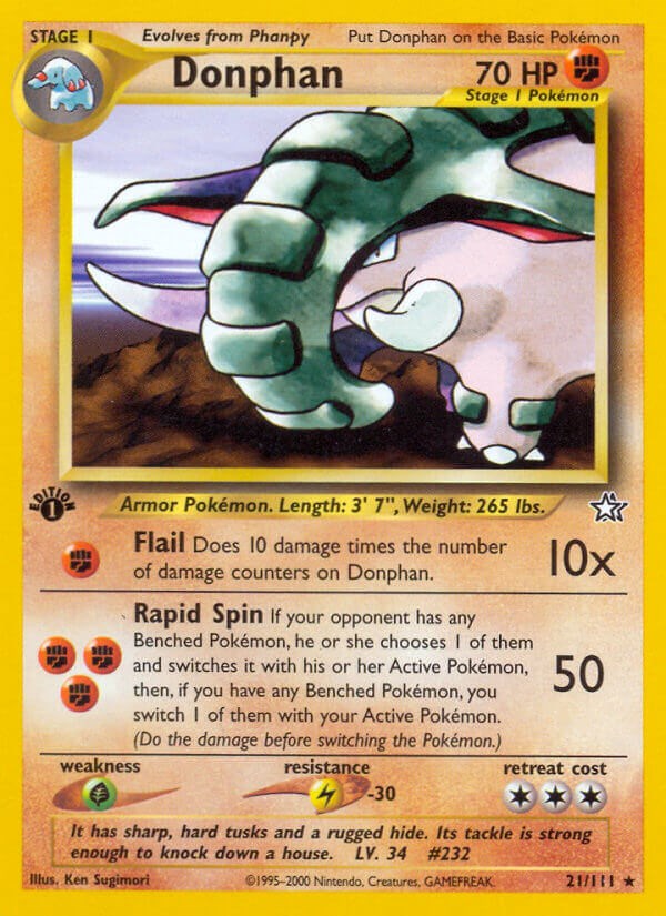 Donphan card artwork