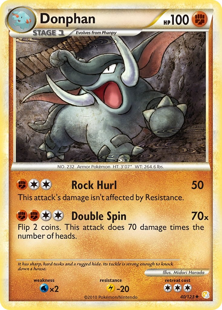 Donphan card artwork