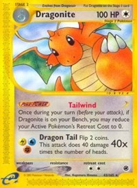 Dragonite card artwork
