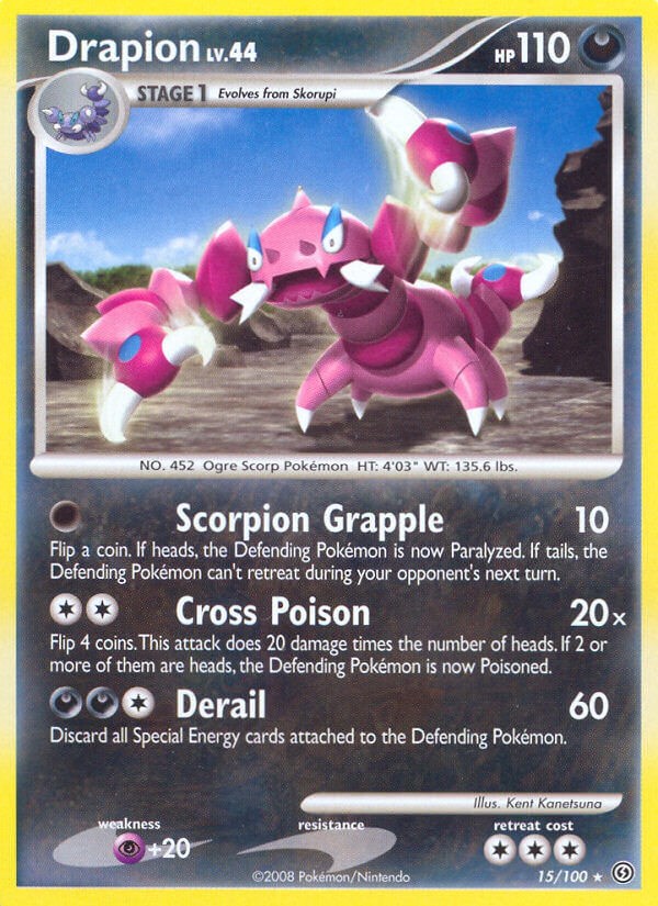Drapion card artwork