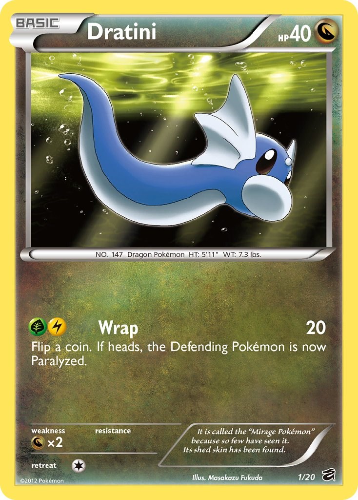 Dratini card artwork