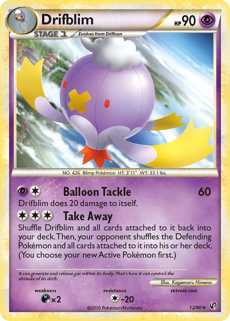 Drifblim card artwork