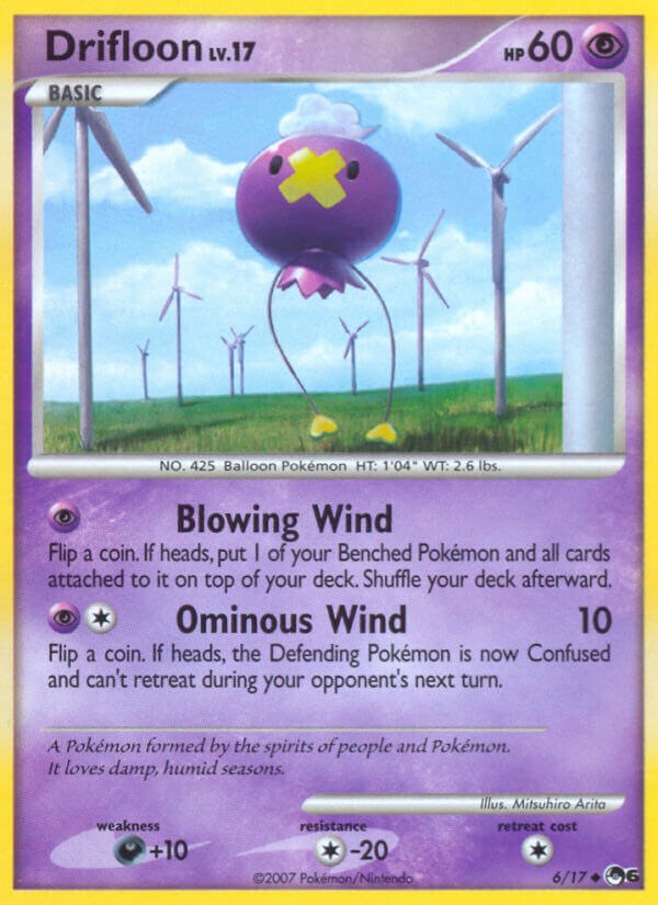 Drifloon card artwork
