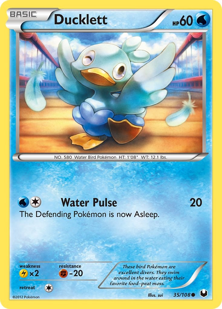 Ducklett card artwork