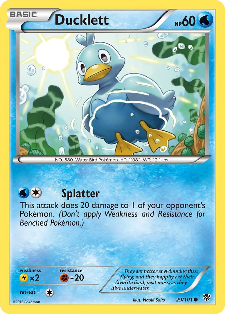 Ducklett card artwork