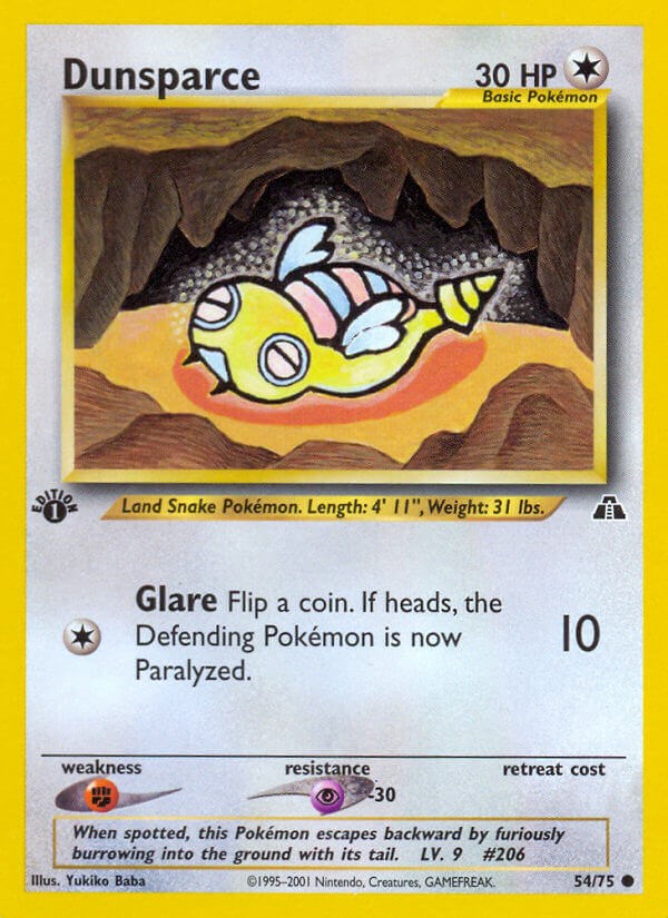 Dunsparce card artwork