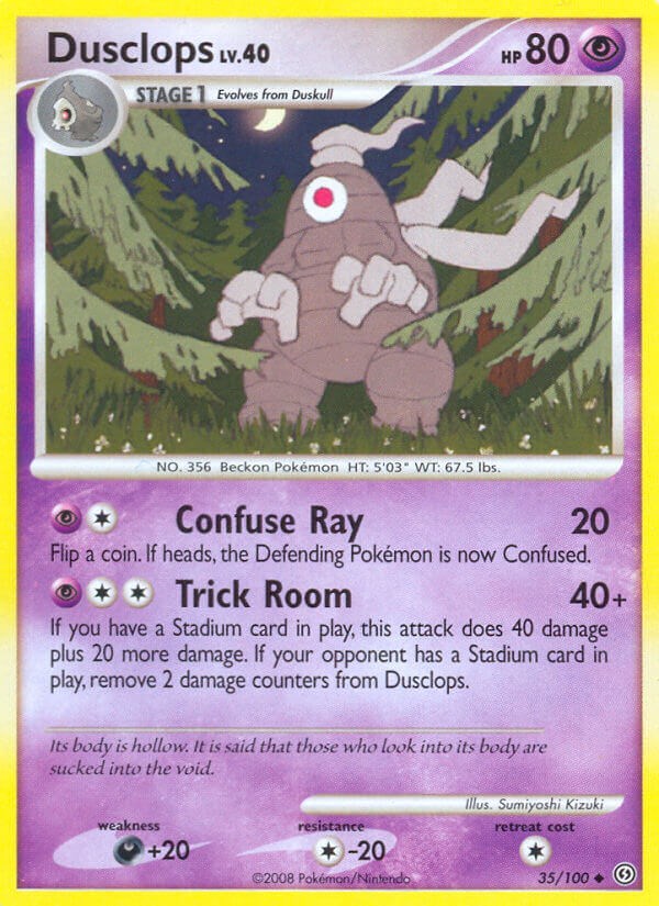 Dusclops card artwork