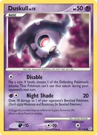 Duskull card artwork