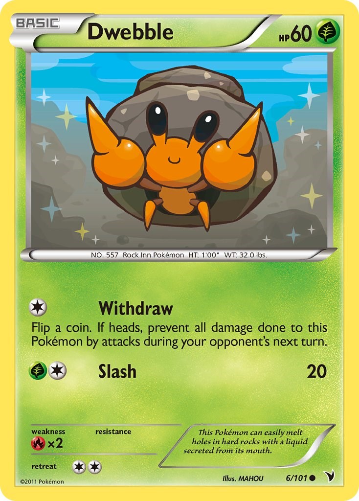 Dwebble card artwork