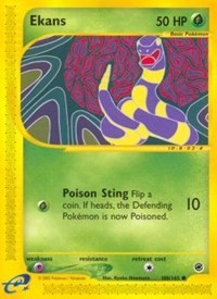 Ekans card artwork
