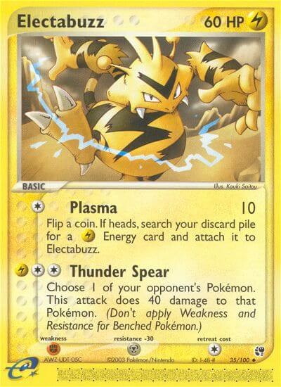 Electabuzz card artwork