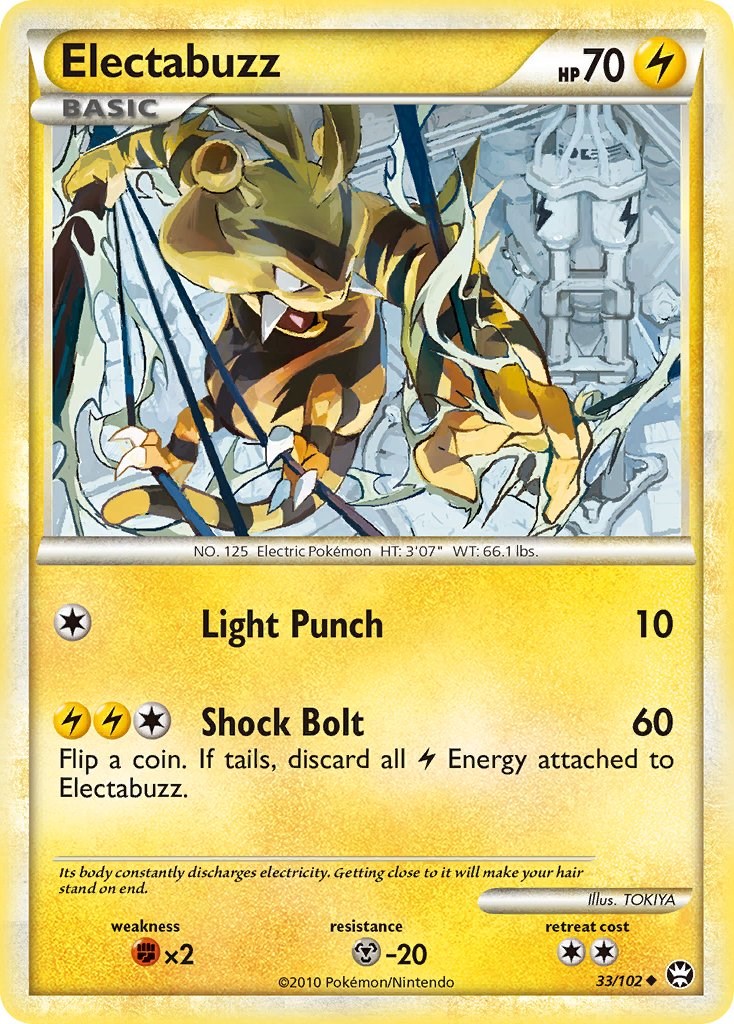 Electabuzz card artwork