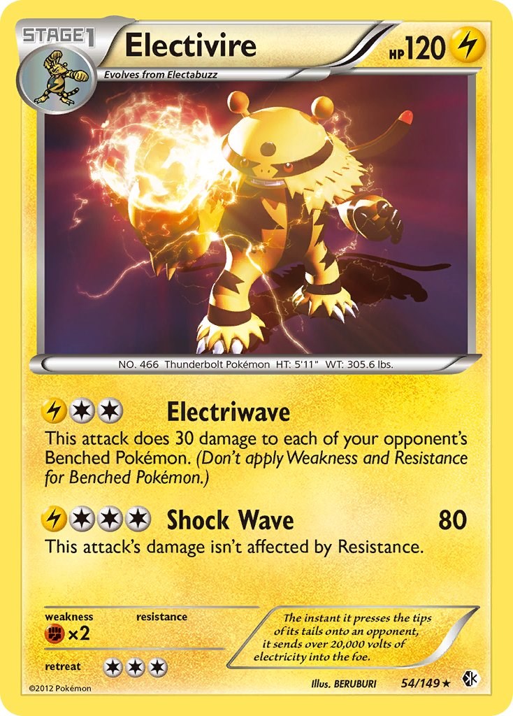 Electivire card artwork