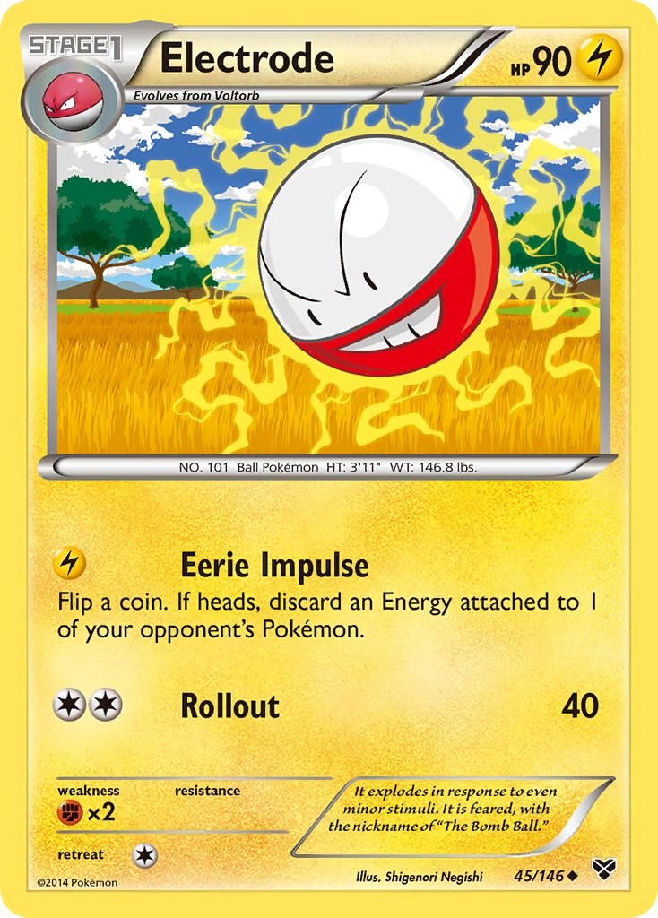 Electrode card artwork