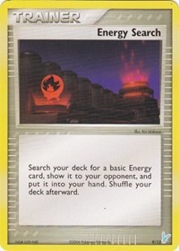 Energy Search (Minun) card artwork