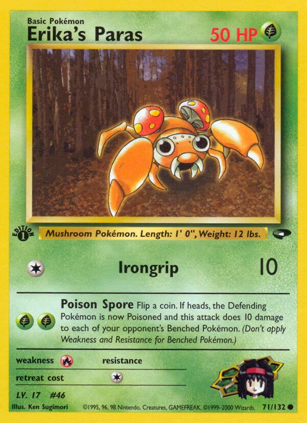 Erika's Paras card artwork