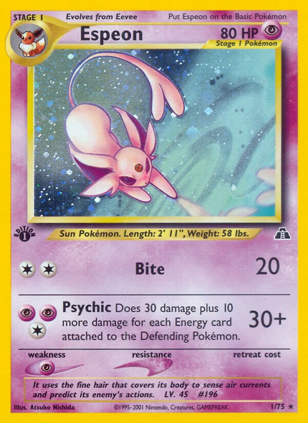 Espeon - Pokémon TCG - Psychic Type