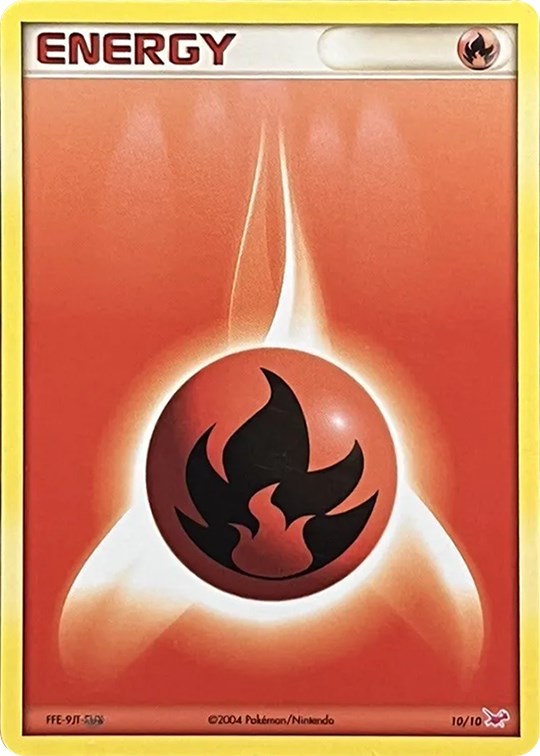 Fire Energy card artwork