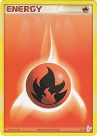 Fire Energy card artwork