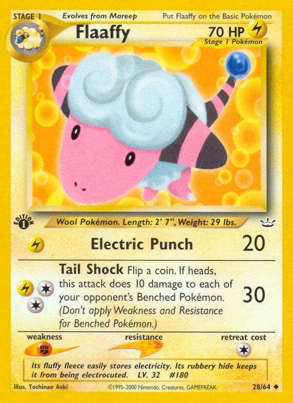 Flaaffy card artwork