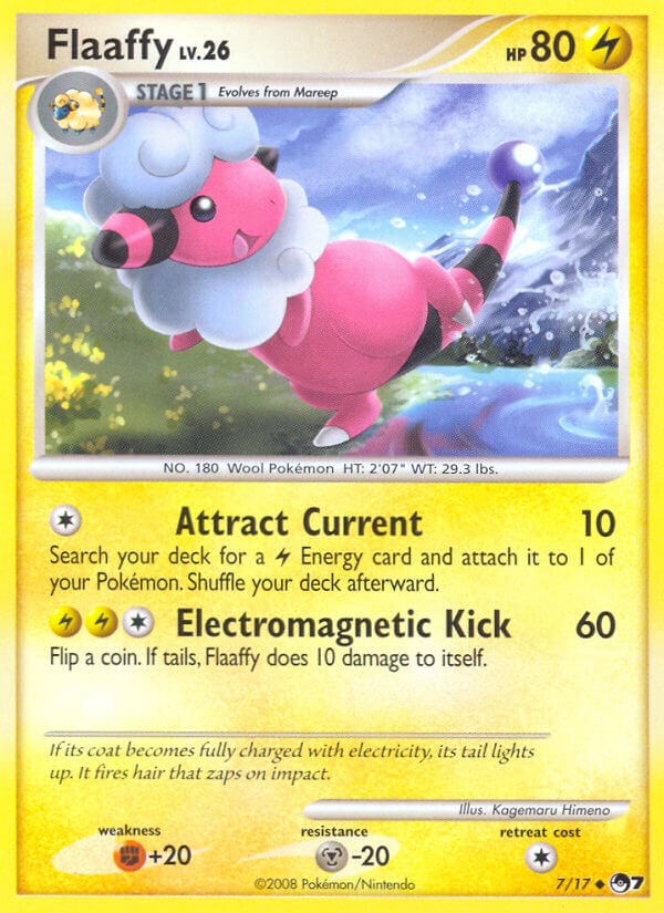 Flaaffy card artwork