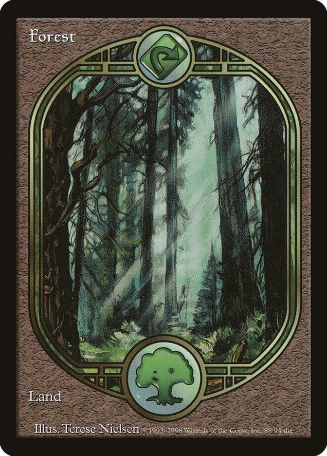 Forest (UGL) - Unglued - Magic: The Gathering