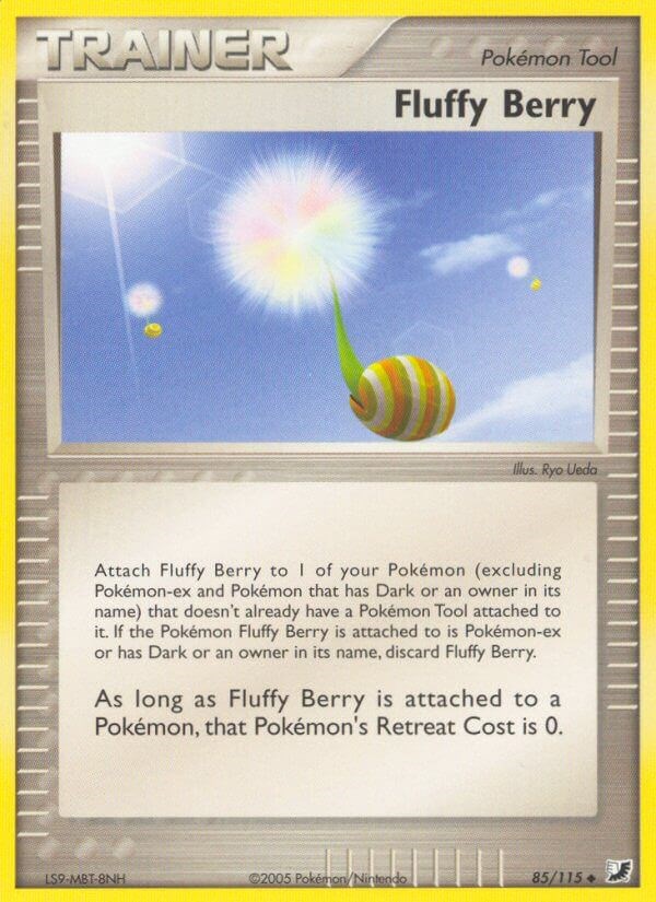 Fluffy Berry card artwork