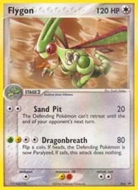 Flygon card artwork