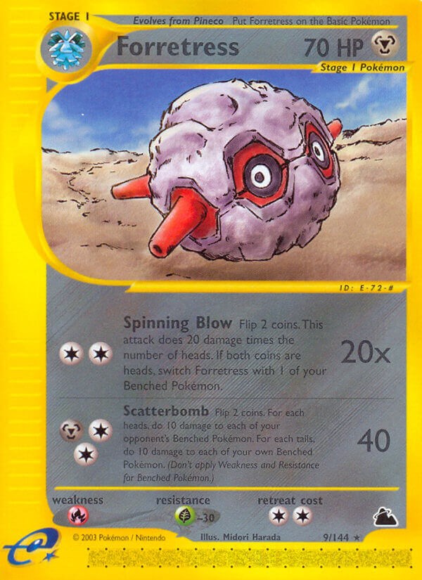 Forretress card artwork