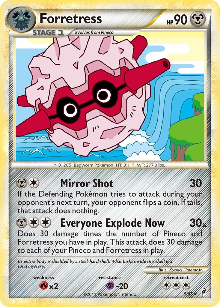 Forretress card artwork