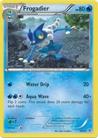 Frogadier card artwork