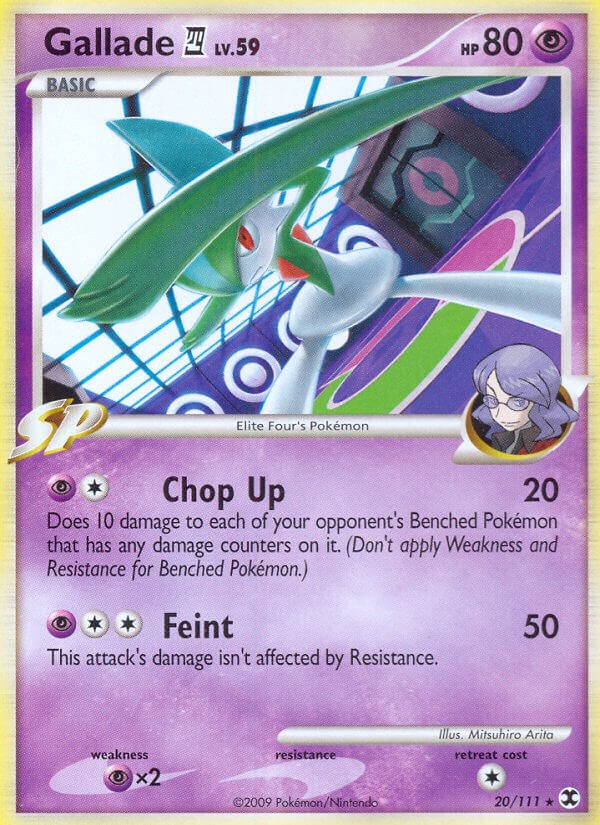 Gallade E4 card artwork