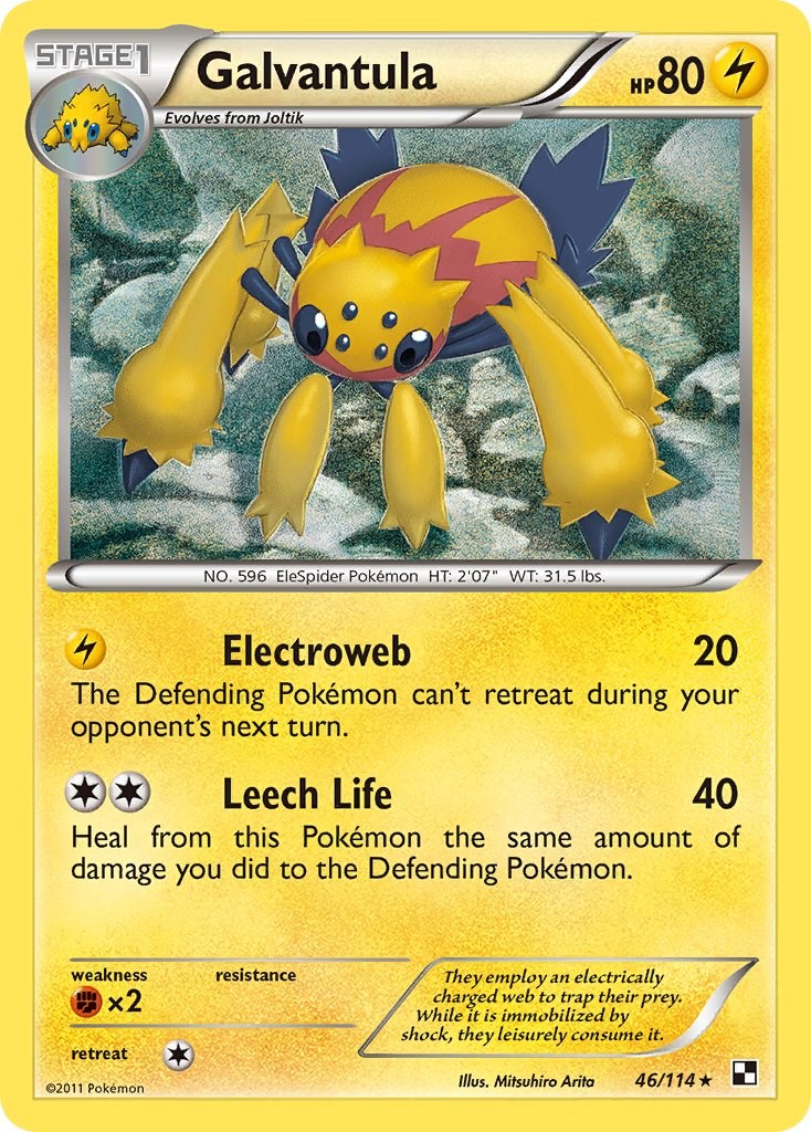 Galvantula card artwork