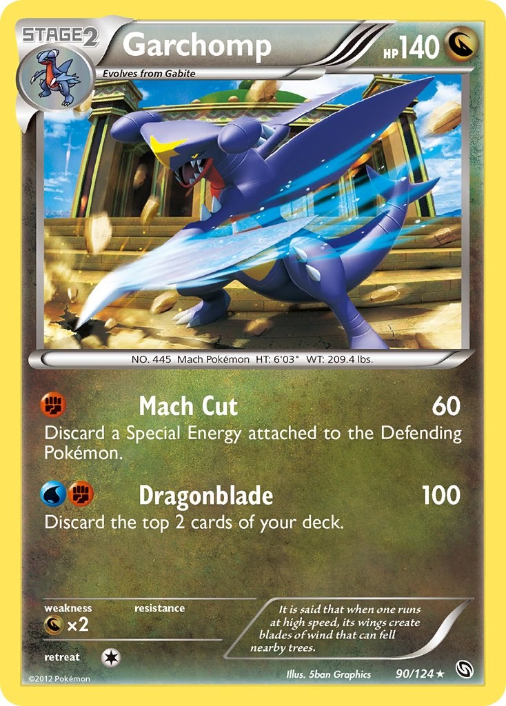 Garchomp card artwork