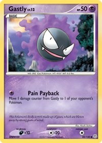 Gastly card artwork