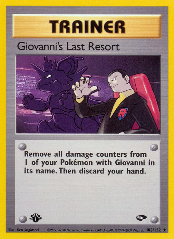 Giovanni's Last Resort card artwork