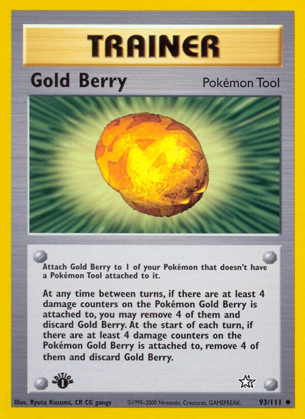 Gold Berry card artwork
