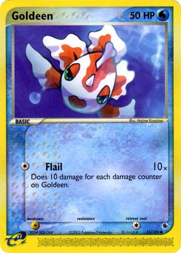 Goldeen card artwork