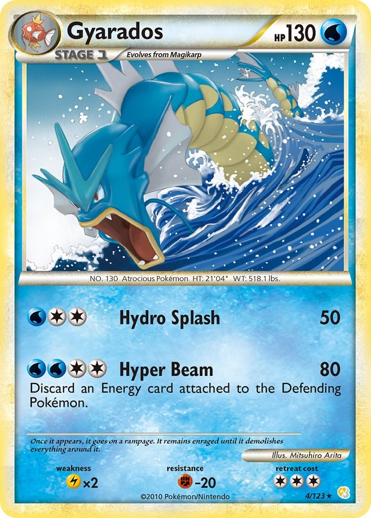 Gyarados card artwork