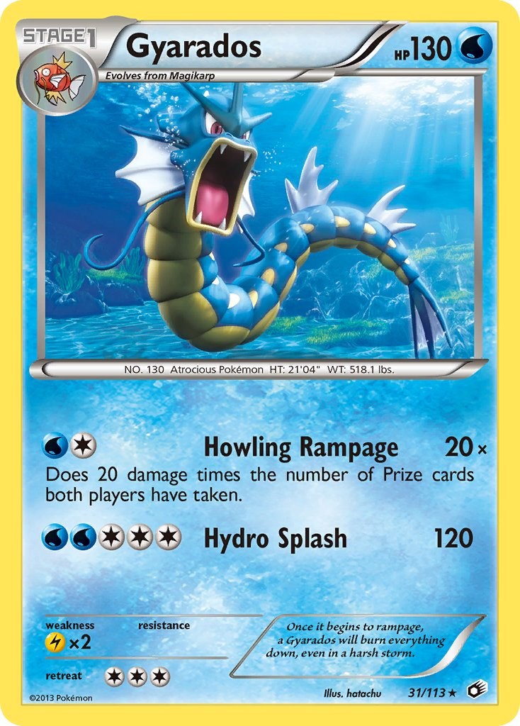 Gyarados - Legendary Treasures - Pokemon