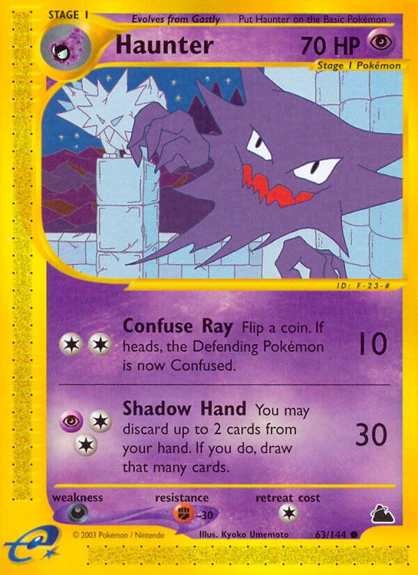Haunter card artwork