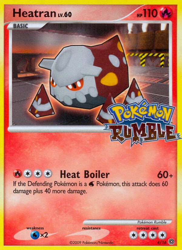Heatran card artwork