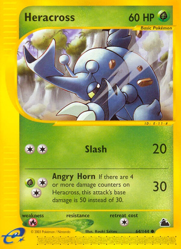 Heracross card artwork