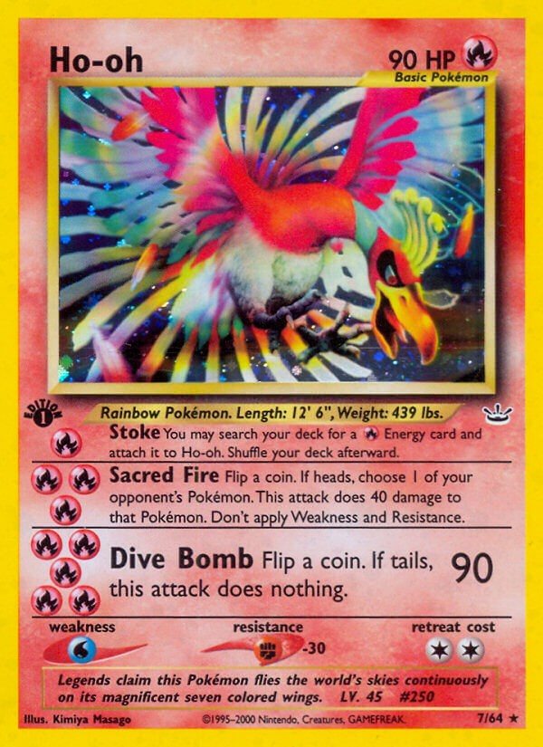 Ho-Oh - Evolutions, Location, and Learnset