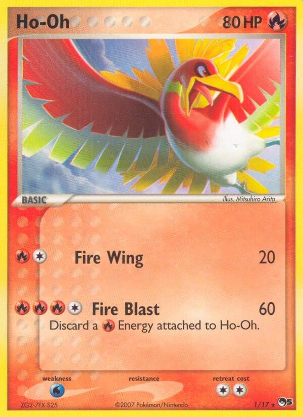 HO-OH V Pokemon Card -  Finland