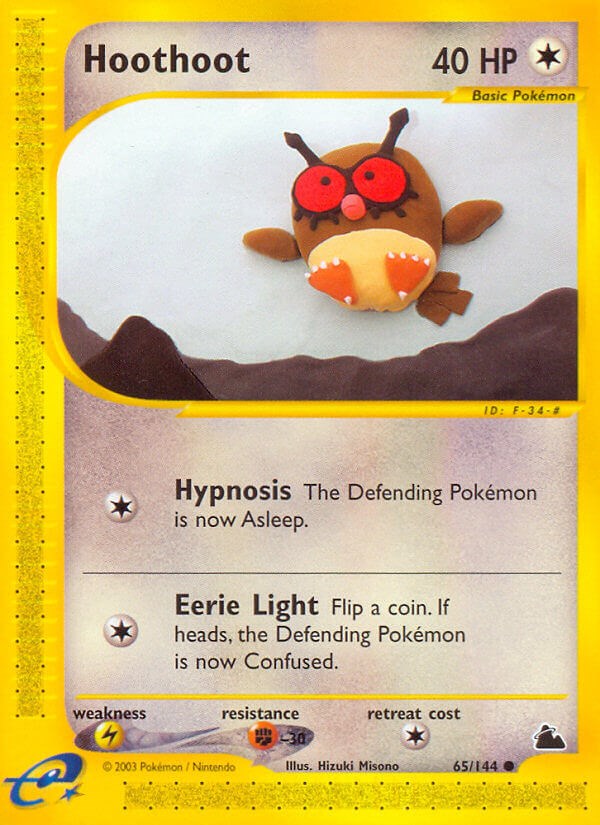 Hoothoot card artwork