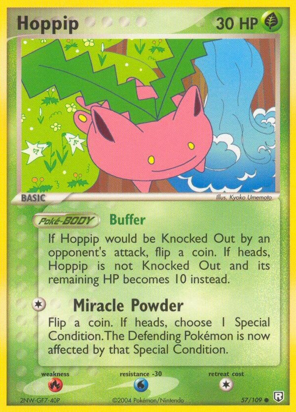 Hoppip card artwork