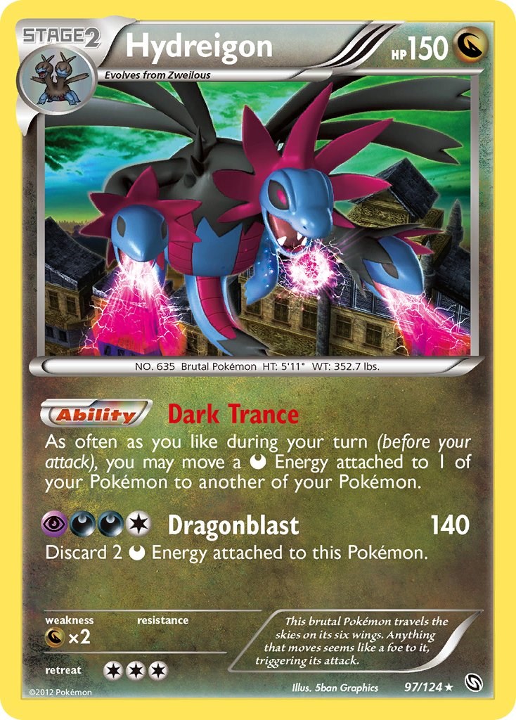 Hydreigon card artwork