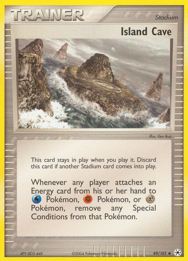 Island Cave card artwork